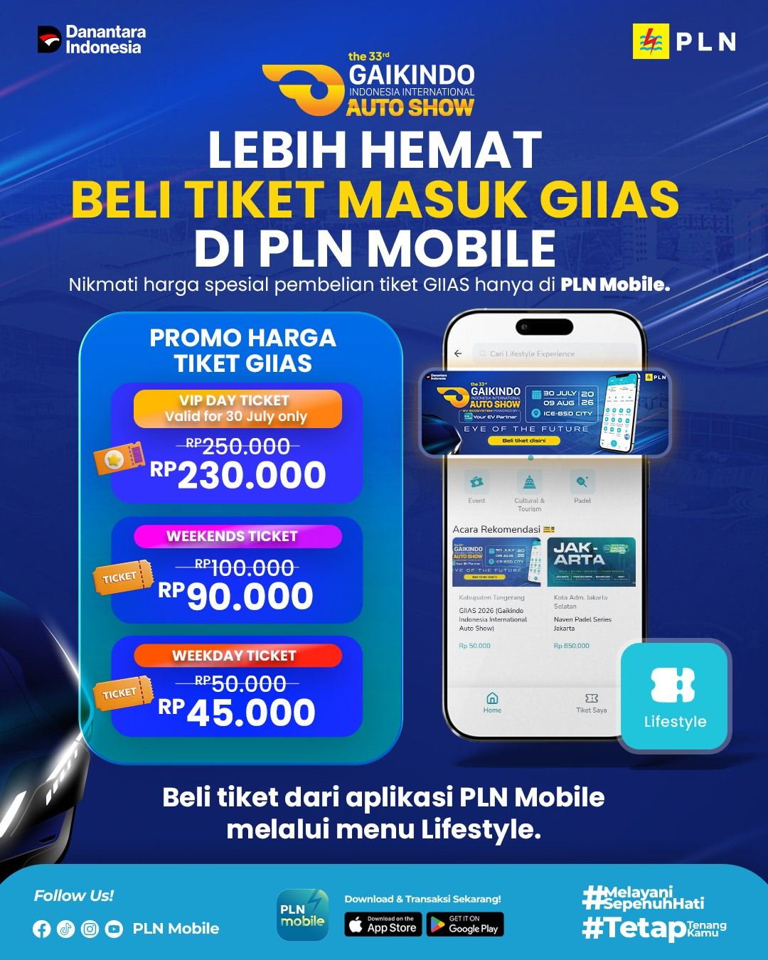 harga tiket GIIAS 2026